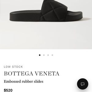BOTTEGA VENETA flatform rubber slides